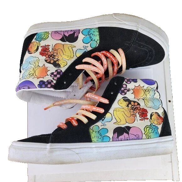 Sneakers Vans Sk8 Hi Cultivate Care In This Together taglia uomo 9 5 donna 11