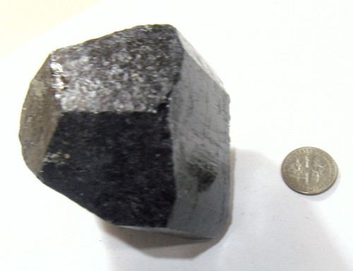 Cristal de turmalina negro 1430 quilates natural doble terminación Reiki sanador 53308 - Imagen 13 de 13