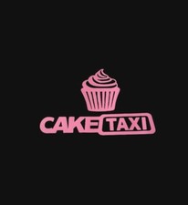 CAKE TAXI Funny Car Van Window Bumper Vinyl Decal Sticker Cupcake Cake Maker Jdm