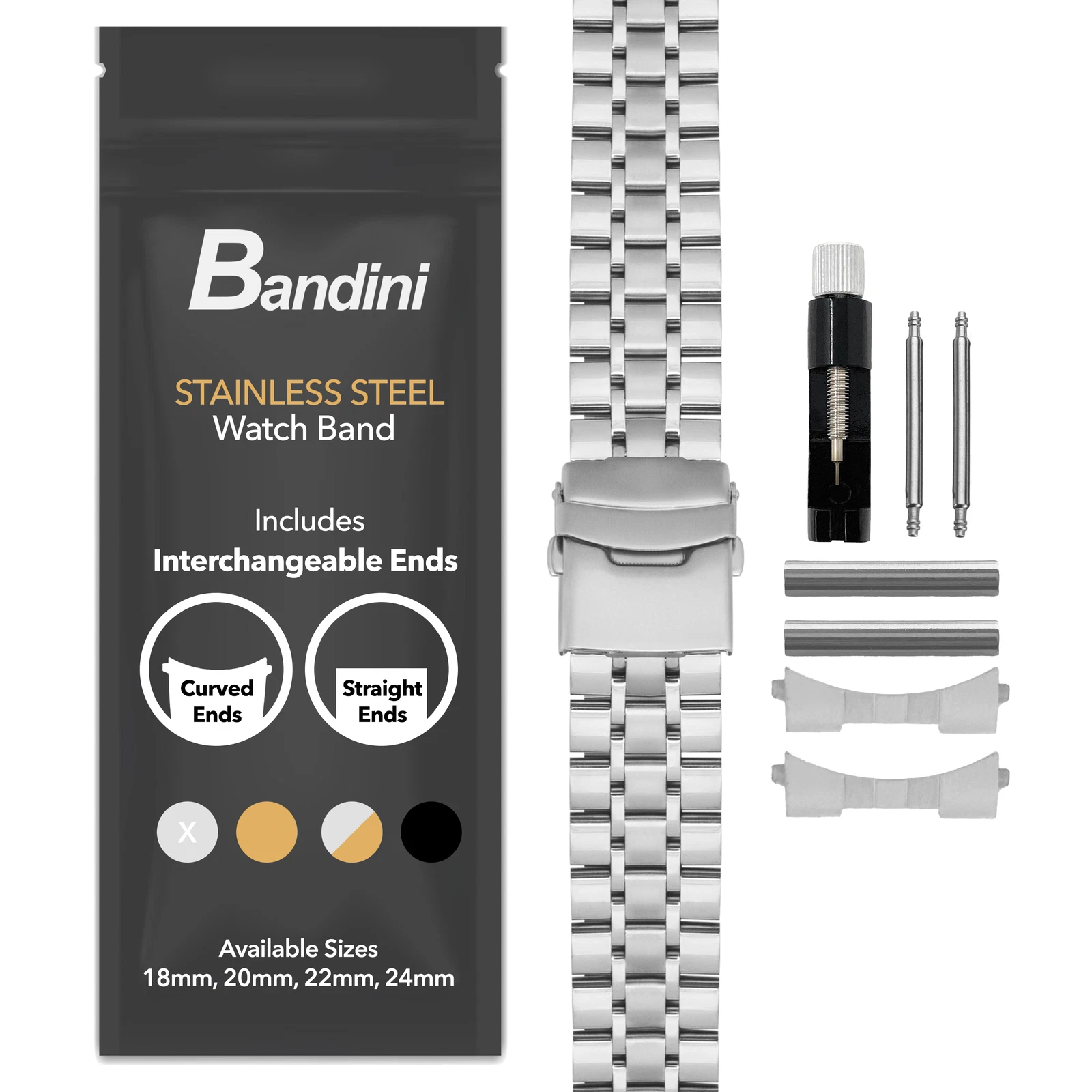 Bracelet de montre métal acier 20 mm bracelet maillon brique pour Gucci G Timeless