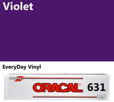 Violet Oracal 631 12"x5' roll matte Adhesive Vinyl Craft Hobby Sign Cutters