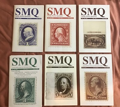 Stamp Market Quarterly SMQ 2006-2011 6 Issues Professional Stamp Experts (PSE)