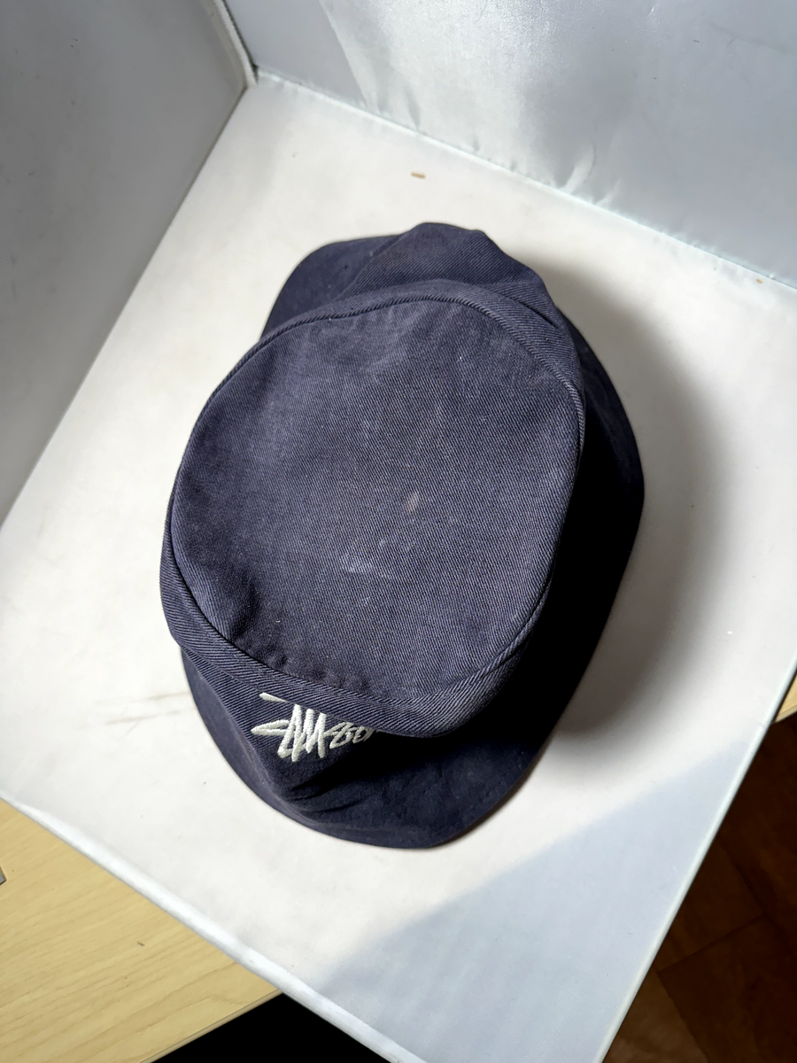 vintage 90 Stussy Hats Bucket Hat Fully lined LG-XL Embroidered