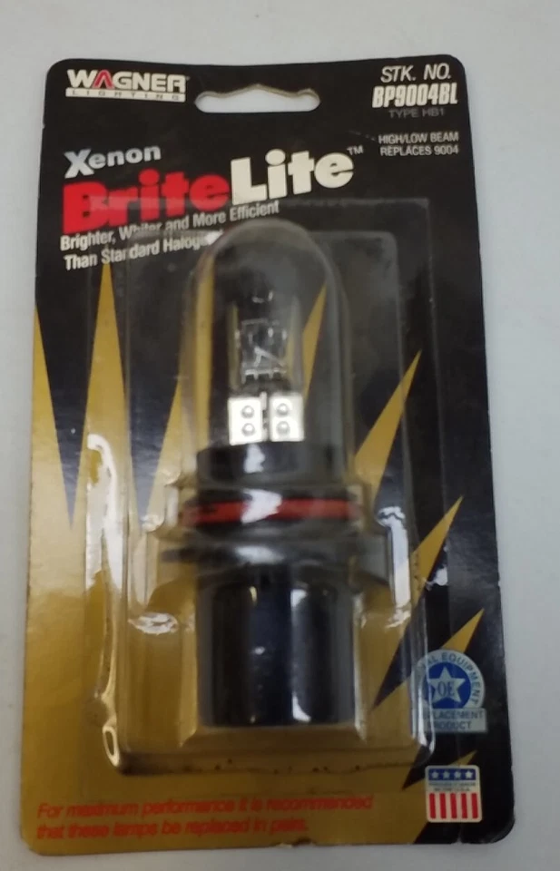BP9004BL Wagner Lighting Bombilla de haz alto/bajo tipo HB1 reemplaza 9004 Foto 2 de 3