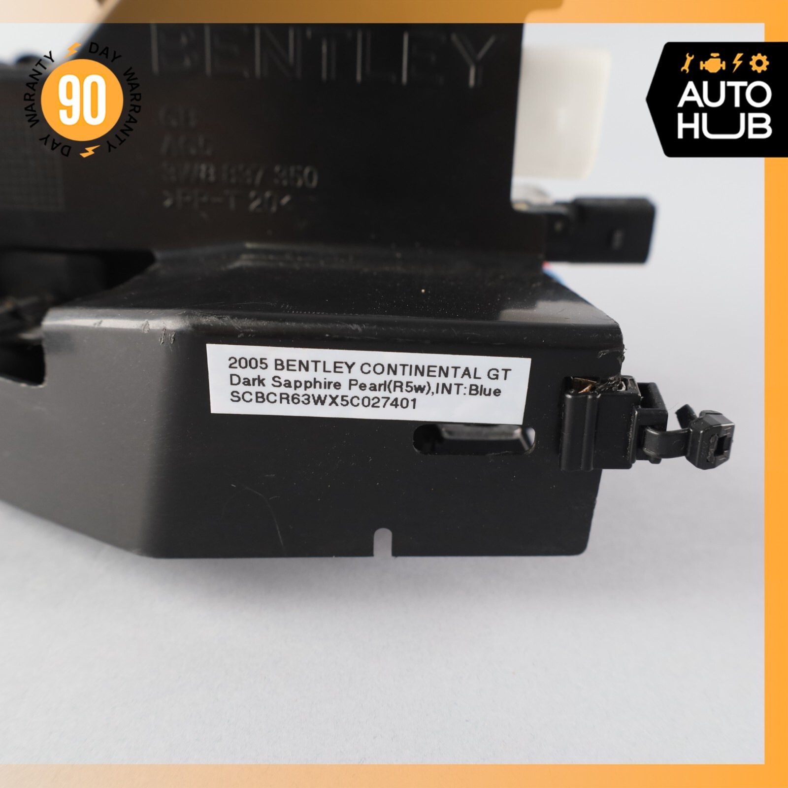 03-10 Bentley Continental GT Front Right Door Lock Latch Keyless Go OEM
