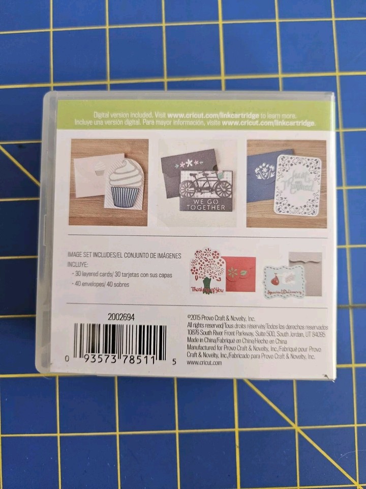 7 Cricut Cartridge Lot Sweet Treats Fancy Frames Freshly Picked