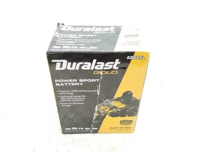 Duralast Gold Powersport Absorbed Glass Mat (AGM) Battery AZX15L