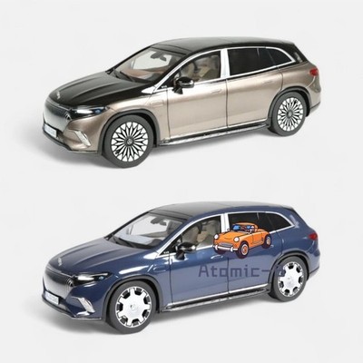 NZG 1:18 Mercedes Benz MB EQS Maybach New Energy Pure Electric SUV Car Model 