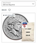 2026 Semiquincentennial Emerging Liberty Dime 200 Coin Bag Confirmed Presale