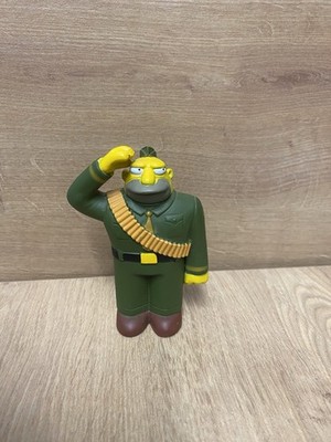 Simpsons Figur   Colonel Leslie Hap Hapablap   2015   Original FOX   10 11 cm  