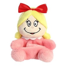 Aurora Dr. Seuss - 5" Cindy-Lou Who Palm Pal 15590 Plush Stuffed Animal Toy
