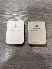 Sony SCPH-1020 Playstation Memory card -Gray