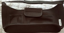 MOMCOZY  Black Stroller Organizer Detachable Bag w/Insulated Bottle Holders