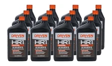 Driven Racing Oil HR1 15W50 High Zinc Conventional Motor Oil - 12 Quart Set