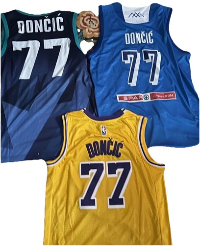 Luka Doncic 3 Lot Jersey 