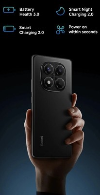 Xiaomi Redmi Note 14 Pro 4G 8+256GB Smartphone Midnight Black 200MP NFC 120Hz