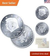 Elegant 2024 Trump Silver Coin with Certificate – Ultimate Gift for Collectors