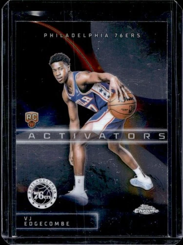 2025 Topps Chrome VJ Edgecombe Base (RAW)