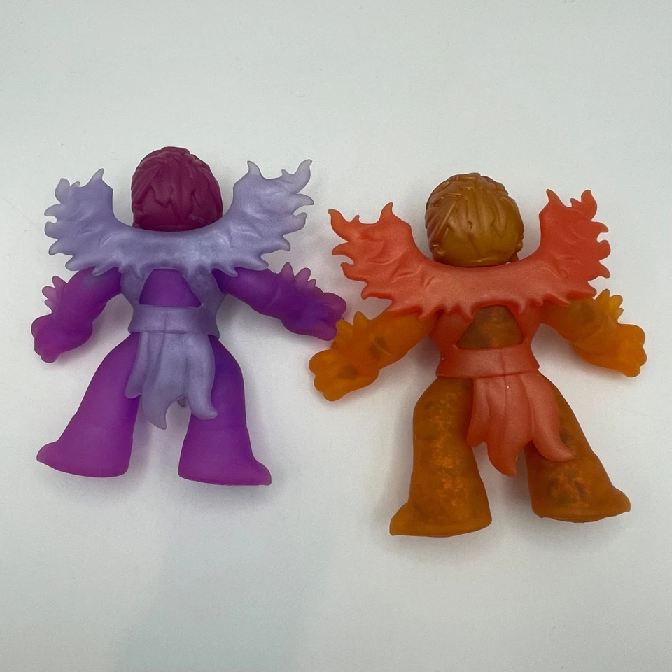 GooZonians Princess Flik Purple & Orange Figures Collectible Squish Toys : - Image 2 of 2