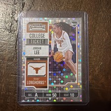 2025 Panini NIL Texas longhorns  Jordan Lee Disco
