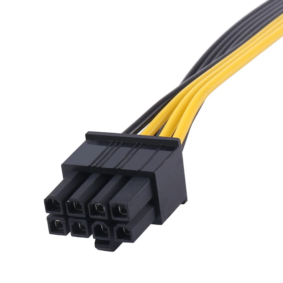 PCI-E 8 Pin Stecker zu 8 Pin (6 + 2) MäNnliches PCI Express Netzteil Kabel 1894 - Bild 3 von 4