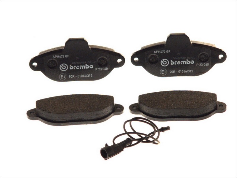 Für BREMBO KLOCKI SZCZEKI CYLINDERKI P 23 060 PUNTO BRAKE PADS WITH LU SENSOR - Bild 8