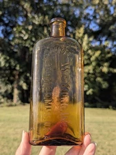 W.F. Young, Inc. Springfield, Mass. U.S.A. Massachusetts Apothecary Bottle 12 Oz