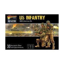 Warlord Bolt Action US Army 28mm US Infantry - WWII American GI's SW New 