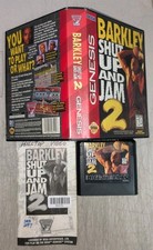 BARKLEY SHUT UP AND JAM 2 (Sega Genesis) Complete w/ Manual