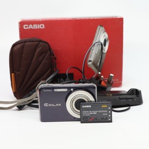 Casio Exilim EX-S770 7.2MP Digital Camera With Charger, Black - Tested