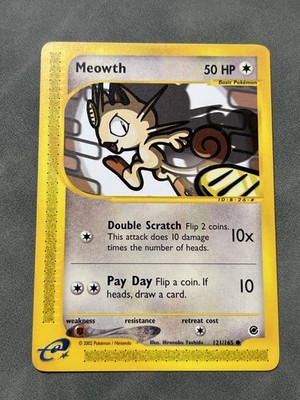 Meowth Common Expedition #121/165 LP/MP