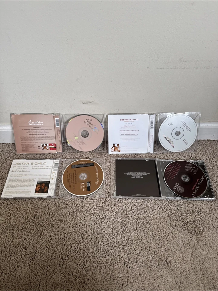 DESTINY'S CHILD - 4 CD Lot -  Rare Singles - Image 2 of 4