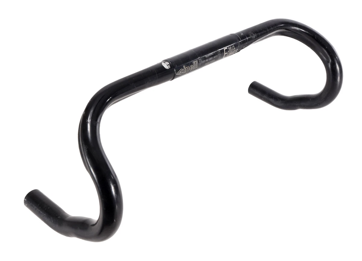Guidon De Vélo Course Cinelli Groove 38 Cm – Aluminium – 26 Mm – Neuf