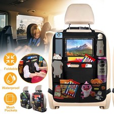 Auto R�ckenlehnenschutz R�cksitz Organizer Kick-Matten-Schutz mit Tablet Tasche