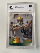 1993 Upper Deck SP #91 Mark Brunell Rookie Card Graded BCCG 10. rookie card picture
