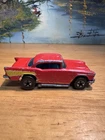 Vintage Mattel 1976 Hotwheels 57 Chevy Red blackwalls 1/64