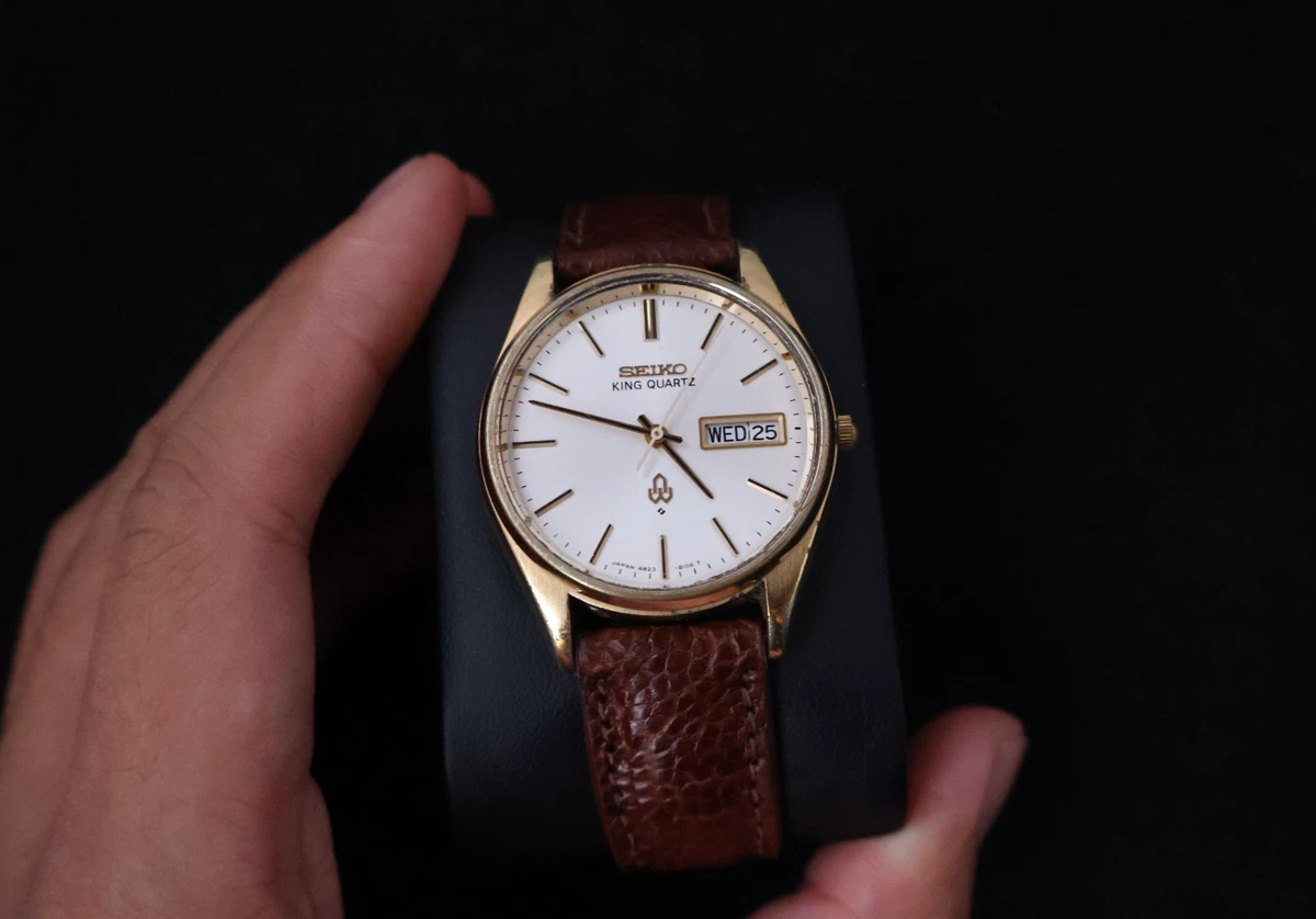 Seiko King Gold Plated Case Wristwatches for sale | eBay