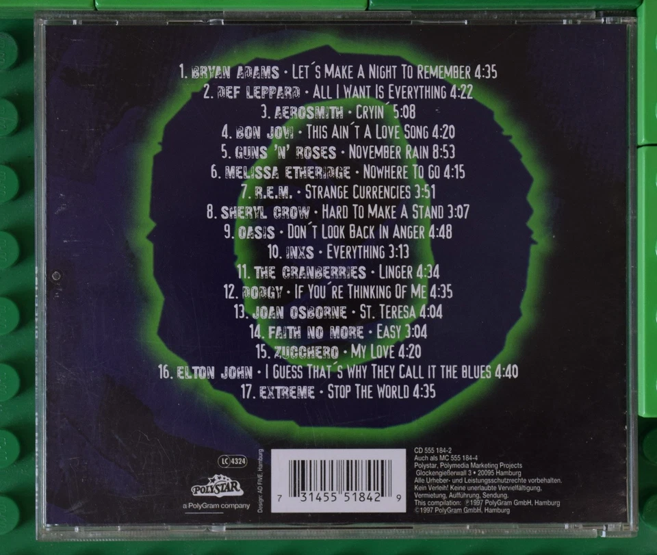 Various - The Omen of Rock Ballads - Polystar - CD - Bild 2 von 4