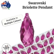 Swarovski 6010 Briolette Pendant 13 x 6.5mm 2 Pieces per packet