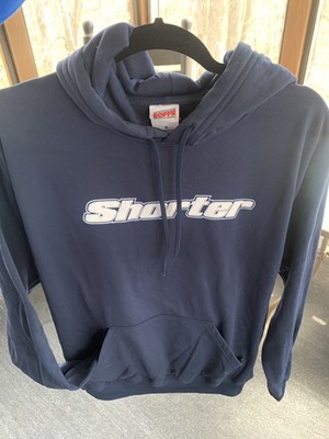 Shorter University Navy Hooded Sweatshirt * New * Men s Medium (M) Rome Georgia
