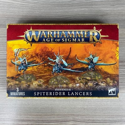 ウォーハンマー Sylvaneth Spiterider Lancers x3 模型・プラモデル