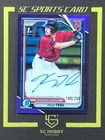 2024 Bowman Chrome 1ST Prospect Purple Refractor/250 Auto Kyle Teel FCZZG