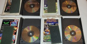 SEGA SATURN LOT OF 4 MORTAL KOMBAT 2 THE HORDE SCUD THE MANSION OF LOST SOULS