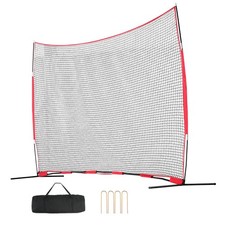 16x10ft Sports Backstop Net for Baseball, Softball, Soccer, Lacrosse