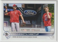 2022 Topps - SHOHEI OHTANI KENTA MAEDA - MINNESOTA MEETUP #122 - Angels Japan