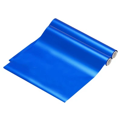 2 Pièces Feuille Réactive 15x300 cm pour Stylo à Dorure DIY, Bleu - Photo 1/4