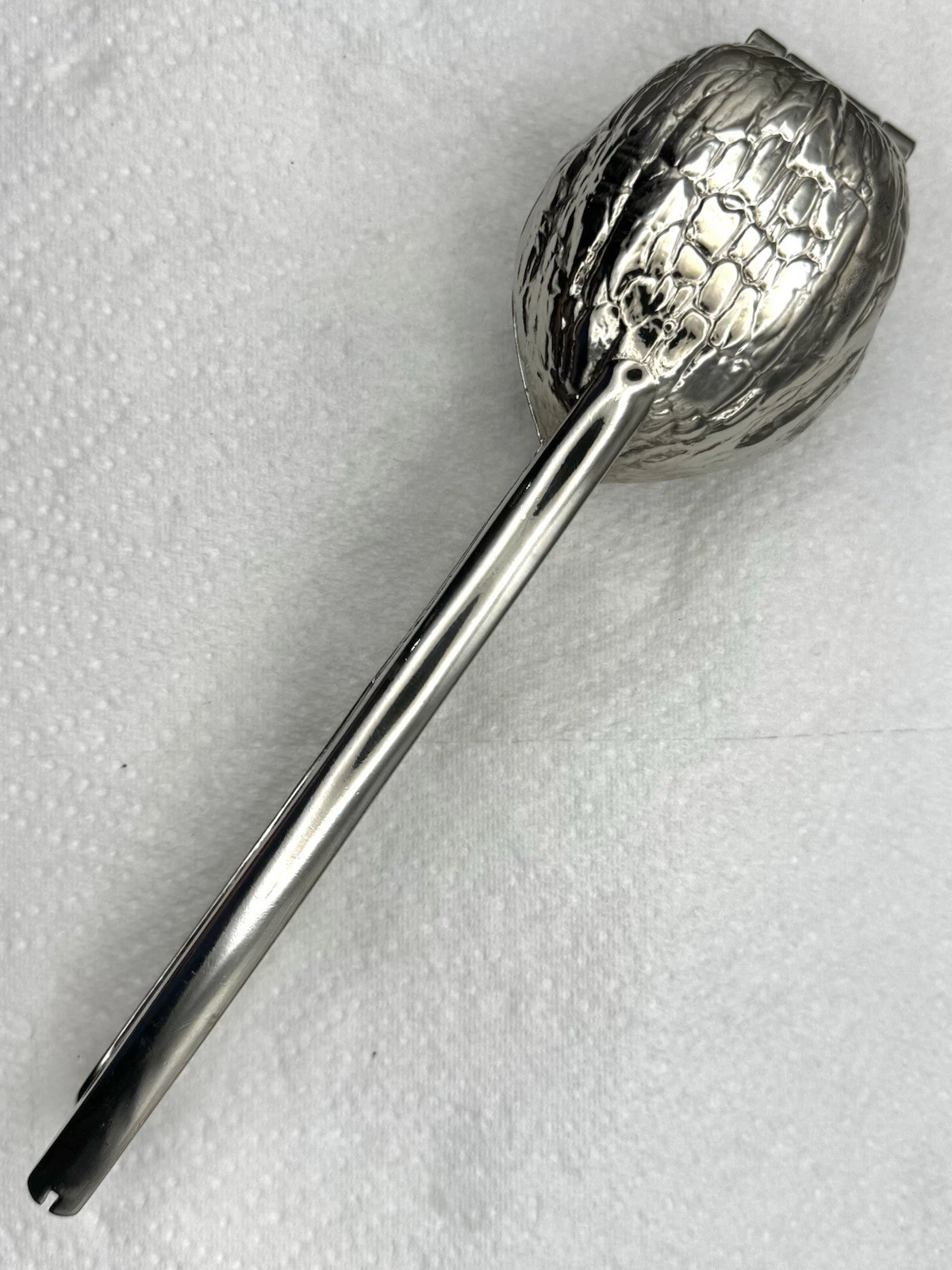 Large 1960 - 1970 West German Chromed Nagel Nutcracker And Bar Tool By BMF