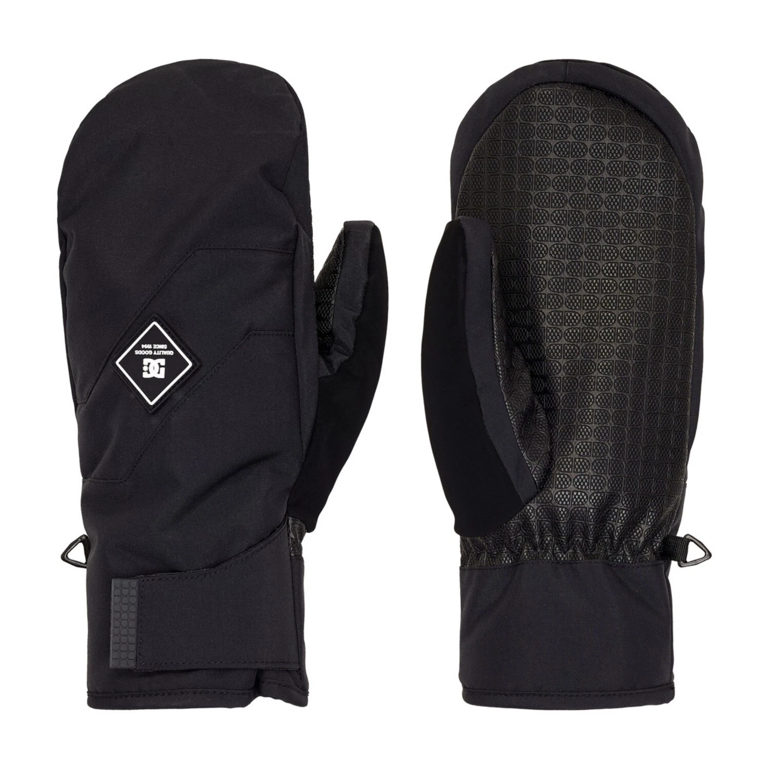 DC Shoes Franchise Mitt Black Mittens 10k Gloves 2026 Ski Snowboard New M L