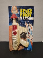 Space Pilot Jet Ray Gun 1978 PLACO TOYS Vintage NEW Sealed Working