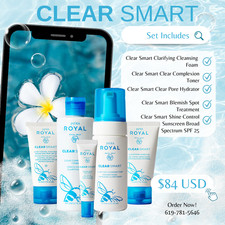 JAFRA ROYAL Clear Smart   Day  Night Ritual Set 5    84 New and Sealed